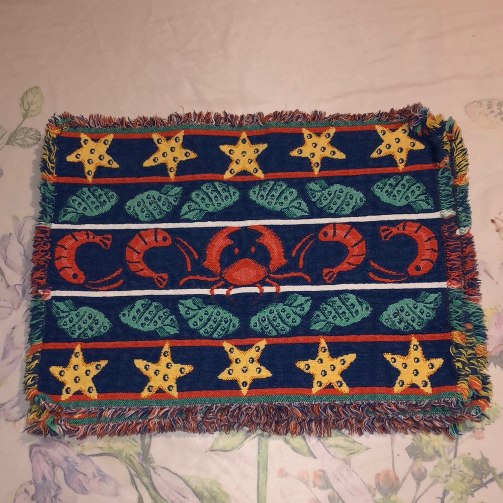 Set of 4 Beach Themed Placemats